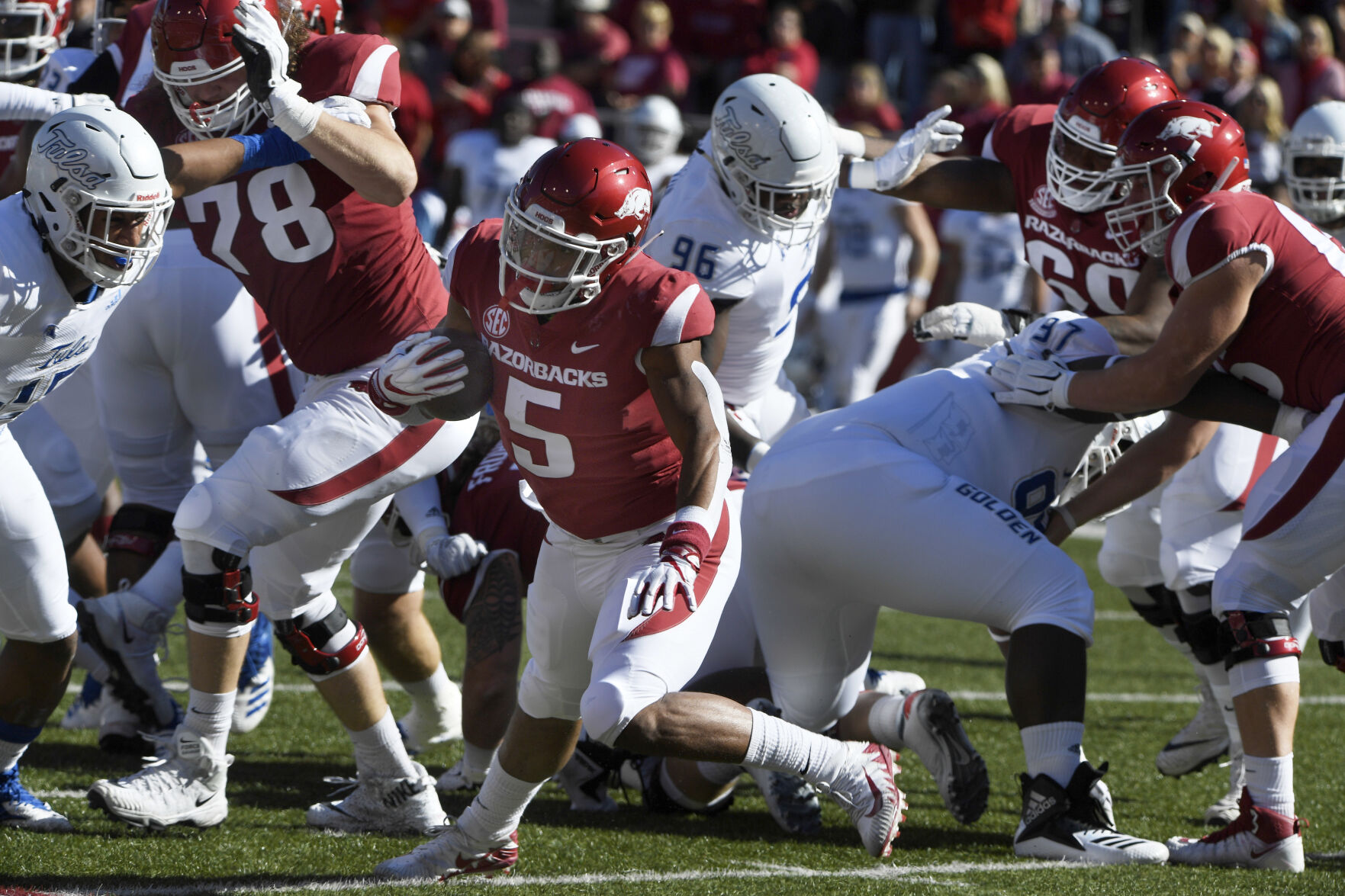 Tulsa Arkansas Football